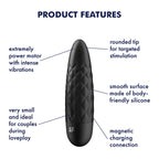 Satisfyer Ultra Power Bullet 5 – USB Rechargeable Silicone Bullet Vibrator > Vibrators > Mini Vibrators