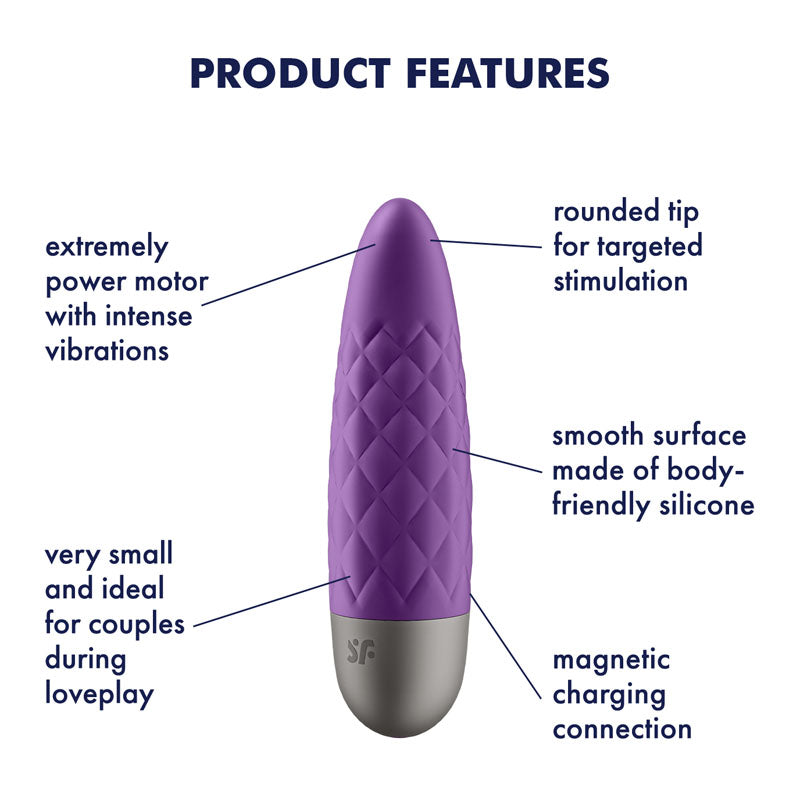 Satisfyer Ultra Power Bullet 5 – Compact Powerful Bullet Vibrator > Vibrators > Mini Vibrators
