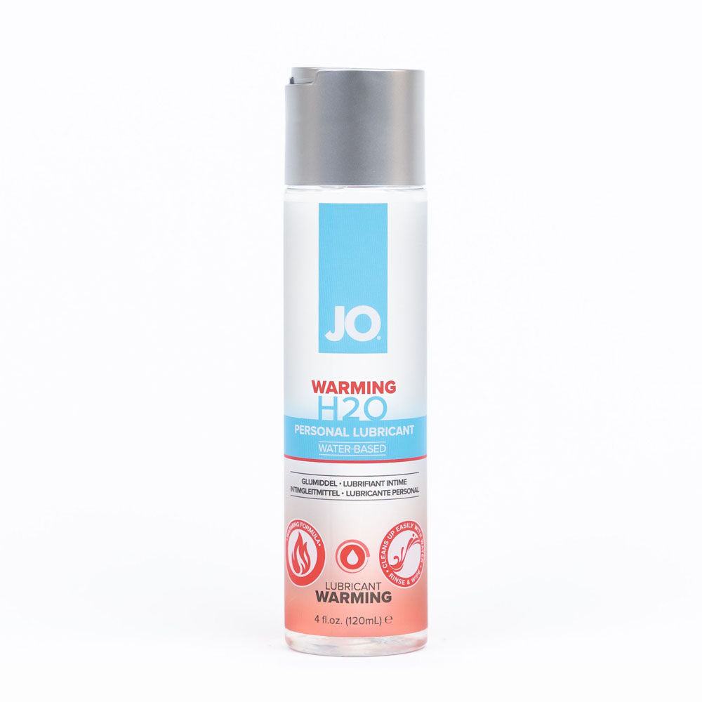 JO H2O Warming Water-Based Lubricant (120 ml) – Silky Warming Lubricant Default Title > Lube > Water Based