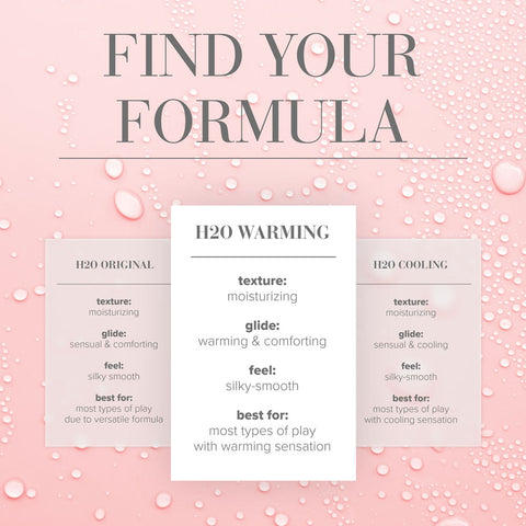 JO H2O Warming Water-Based Lubricant (120 mL) – Silky Warming Lubricant > Lube > Water Based