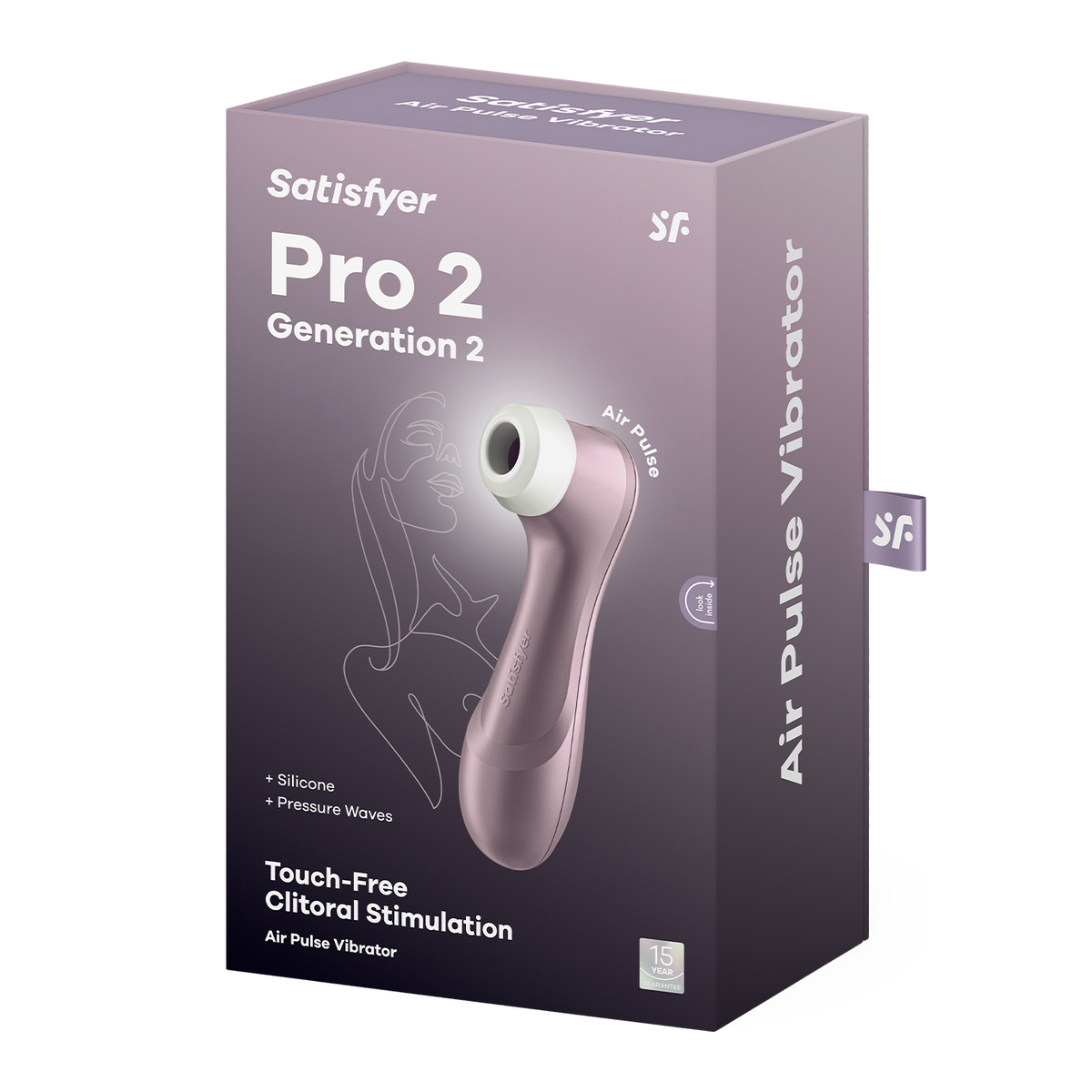 Satisfyer Pro 2 Touch-Free USB-Rechargeable Air Pulse Clitoral Stimulator > Sex Toys For Ladies > Air Pulsation