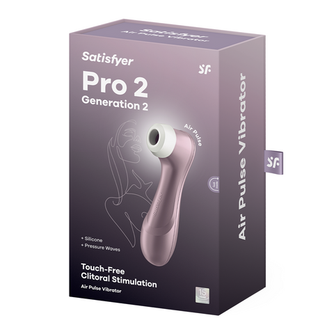Satisfyer Pro 2 - Touch-Free USB-Rechargeable Clitoral Stimulator Purple STIMULATORS