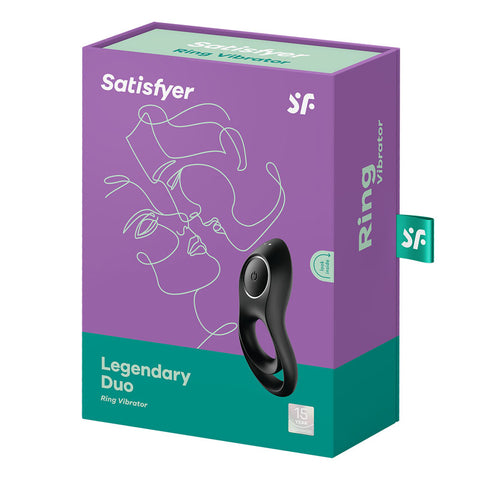 Satisfyer Legendary Duo Cockring for Enhanced Pleasure Cock Rings Vibrating