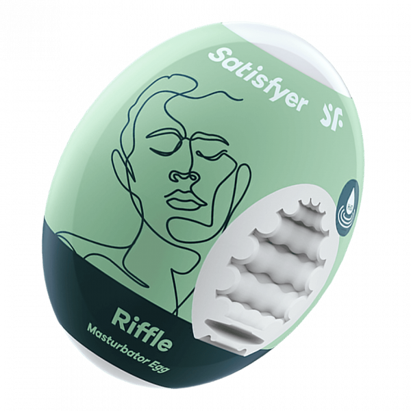 Satisfyer Masturbator Egg Riffle Compact Travel Size Default Title Strokers - Cup|Egg