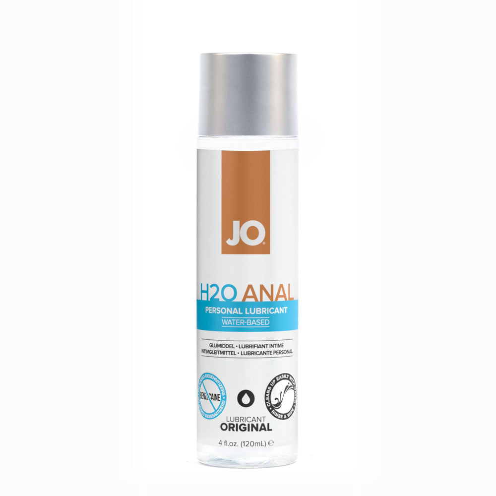 JO H2O Anal Lube – Water-Based Anal Lubricant 120ml Default Title > Lube > Anal Main image