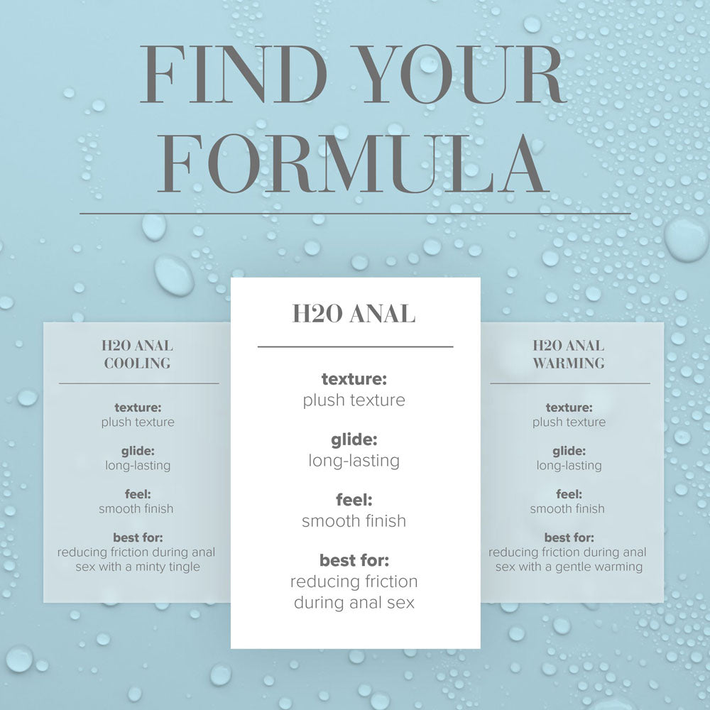 JO H2O Anal Lube – Water-Based Anal Lubricant 240ml > Lube > Anal