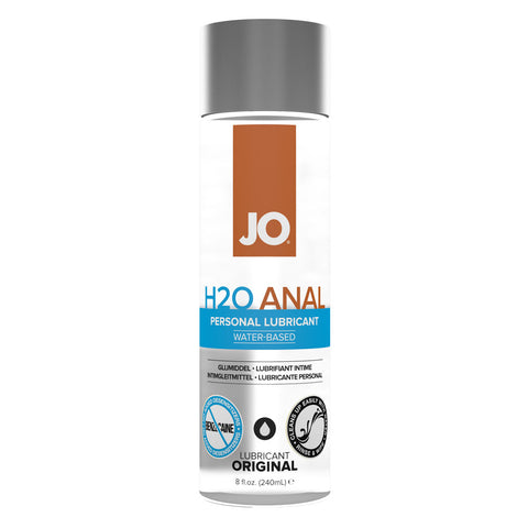 JO H2O Anal Lube – Water-Based Anal Lubricant 240ml Default Title > Lube > Anal
