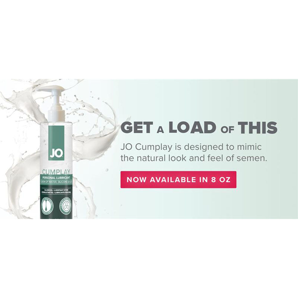 JO Cumplay Hybrid Formula Semen-Like Lubricant (240 ml) – Water-Based Silicone Lubricant Secondary image