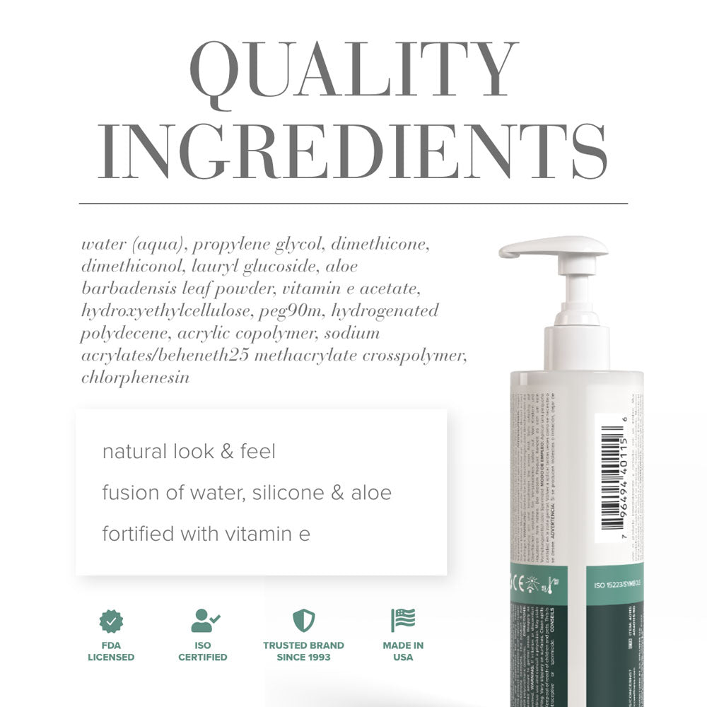 JO Cumplay Hybrid Formula Semen-Like Lubricant (240 mL) – Water-Based Silicone Lubricant Speciality Lubricants