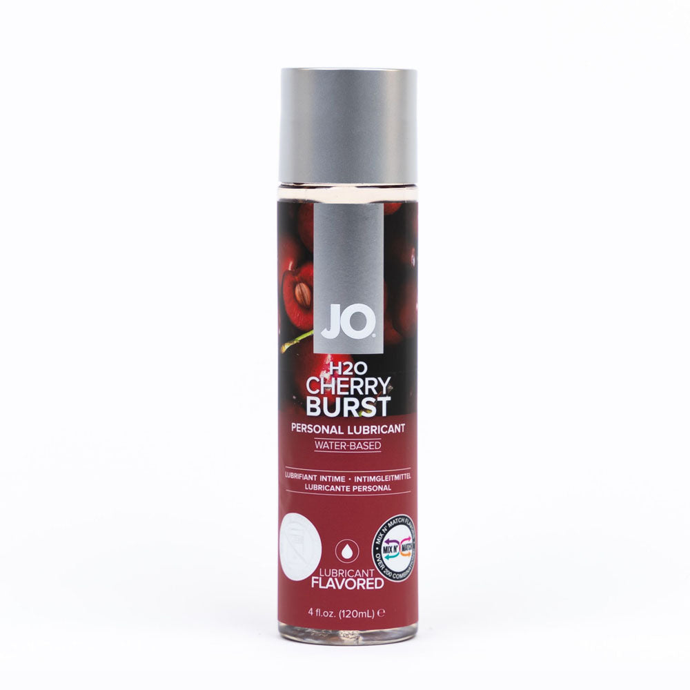 JO H2O Cherry Burst (Cherry) – Water-Based Flavored Lubricant 120 mL Bottle Default Title Flavoured Lube
