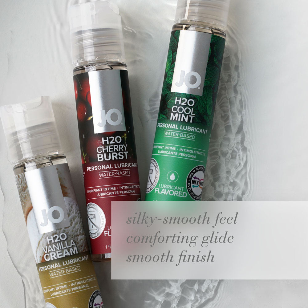 JO H2O Cherry Burst – Water-Based Flavored Lubricant 120 ml Bottle > Lube > Flavoured