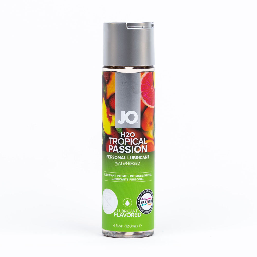 JO H2O Tropical Passion (Tropical Flavored) – Water-Based Lubricant 120 mL Bottle Default Title Flavoured Lube