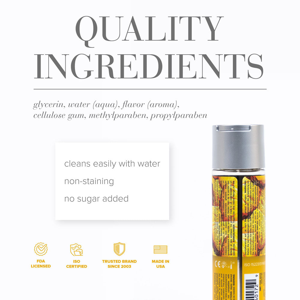 JO H2O Juicy Pineapple (Pineapple Flavored) – Water-Based Lubricant 120 ml > Lube > Flavoured