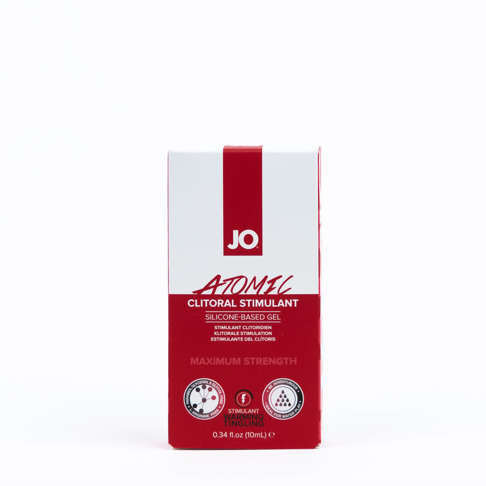 JO Atomic (10 ml) – Silicone-Based Stimulating Clitoral Gel Default Title > Essentials > Womens Enhancers Main image