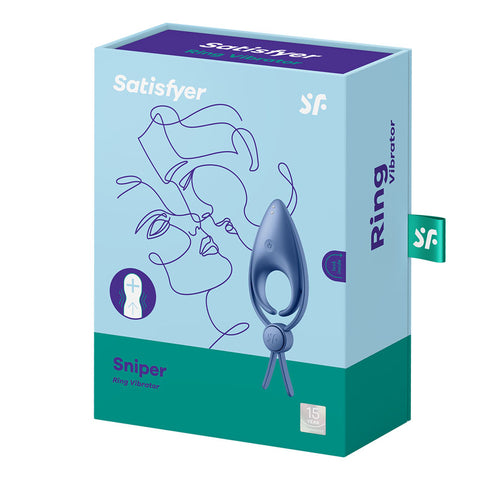Satisfyer Sniper - Vibrating Adjustable Lasso Cock Ring Cock Rings Vibrating