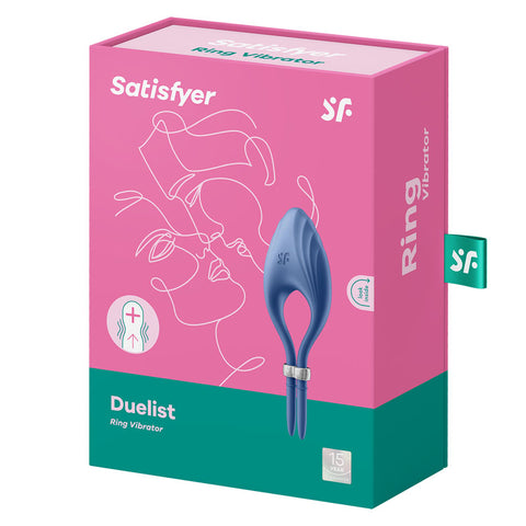 Satisfyer Duelist Vibrating Adjustable Lasso Cock Ring Cock Rings Vibrating