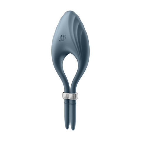 Satisfyer Duelist Dark Vibrating Adjustable Lasso Cock Ring Cock Rings Vibrating