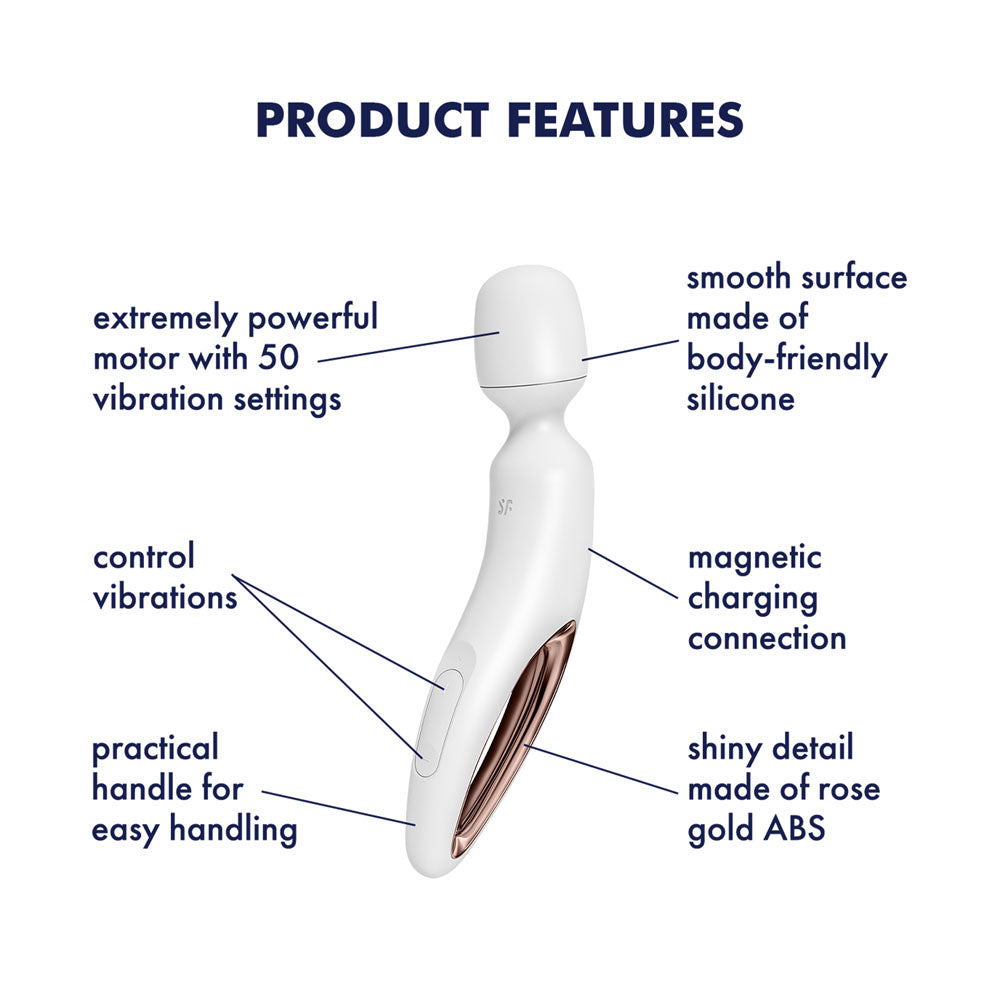 Satisfyer Wand-erland Rose Gold Massage Wand > Sex Toys > Massage Wands