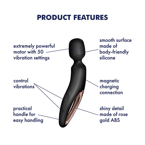 Satisfyer Wanderland Rose Gold Massage Wand > Sex Toys > Massage Wands