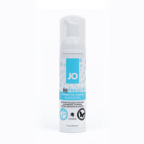 JO Refresh Foaming Toy Cleaner (207 mL) – Gentle Fragrance-Free Toy Cleaner Default Title Toy Cleaners