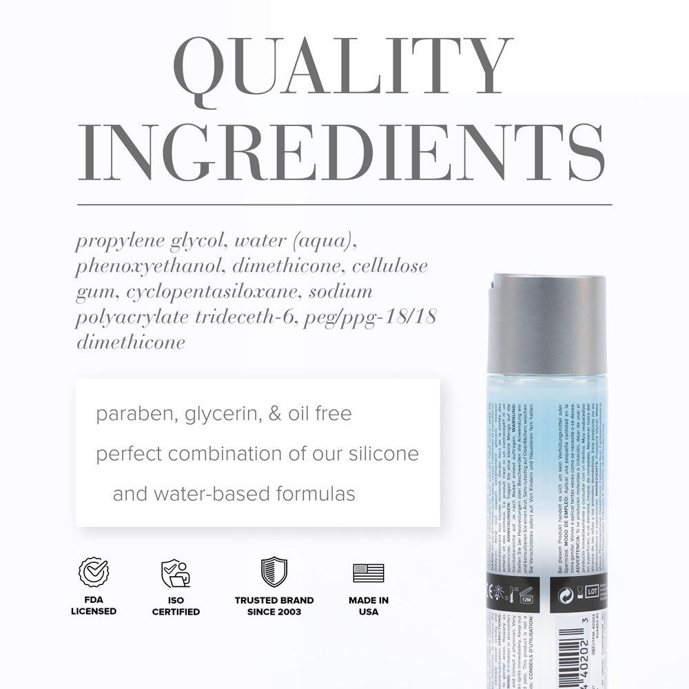 JO Classic Hybrid (120 ml) – Water-Resistant Hybrid Lubricant > Lube > Hybrid