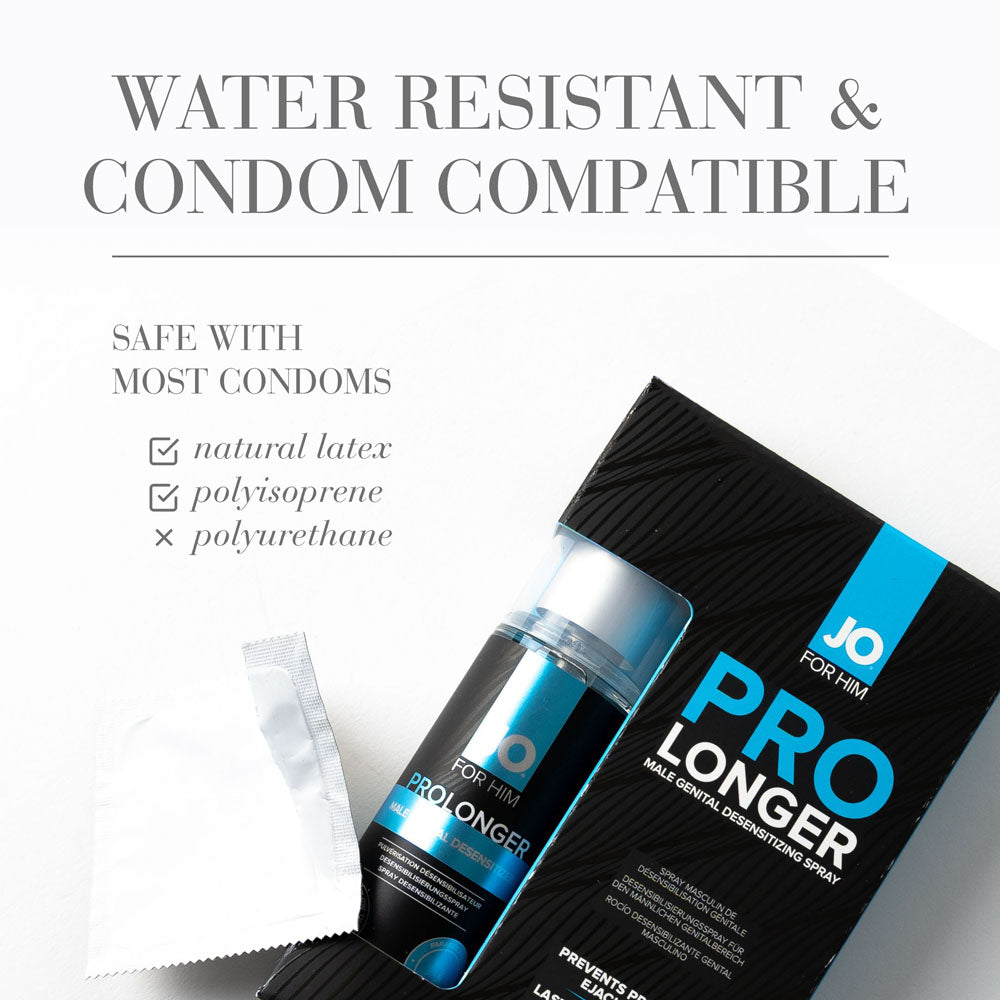 JO Prolonger Spray – Maximum Strength Desensitizing Spray for Men 60 mL ENHANCERS