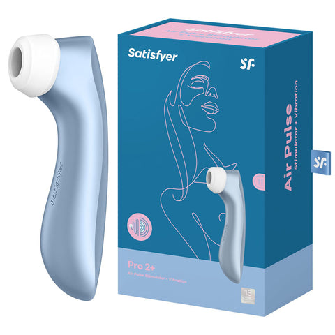 Satisfyer Pro 2 Plus G2 Clitoral Stimulator Blue Blue STIMULATORS