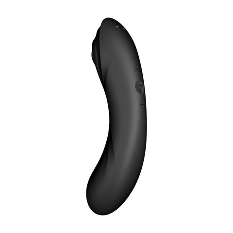Satisfyer Curvy Trinity 4 Insertable Air Pulse Vibrator Black > Sex Toys For Ladies > Air Pulsation