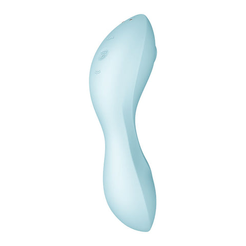 Satisfyer Curvy Trinity 5+ (Blue) – Waterproof Triple Motor Vibrator > Sex Toys For Ladies > Clitoral Vibrators and Stimulators