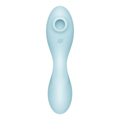Satisfyer Curvy Trinity 5+ (Blue) – Waterproof Triple Motor Vibrator > Sex Toys For Ladies > Clitoral Vibrators and Stimulators