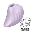 Satisfyer Pearl Diver – Air Pulse Technology Rechargeable Clitoral Vibrator Purple > Sex Toys For Ladies > Air Pulsation