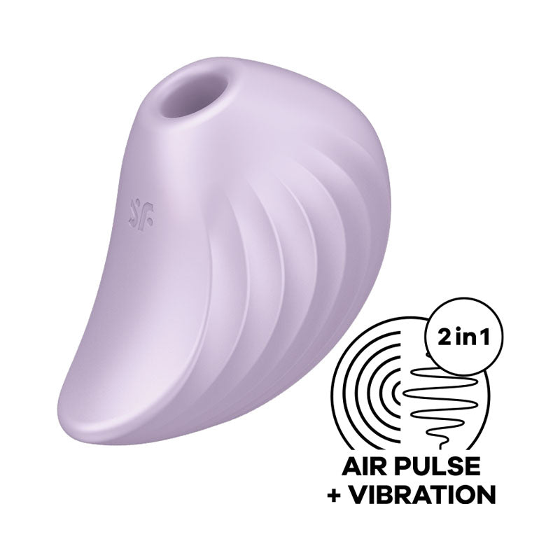 Satisfyer Pearl Diver – Air Pulse Technology Rechargeable Clitoral Vibrator Purple > Sex Toys For Ladies > Air Pulsation