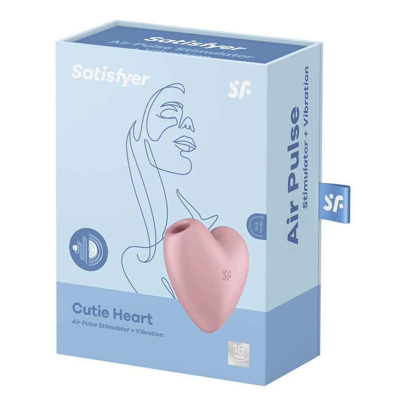 Satisfyer Cutie Heart Vibrator – Air Pulsation Stimulator Silicone Vibrator > Sex Toys For Ladies > Air Pulsation