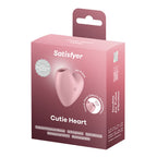 Satisfyer Cutie Heart Vibrator – Air Pulsation Stimulator Silicone Vibrator > Sex Toys For Ladies > Air Pulsation