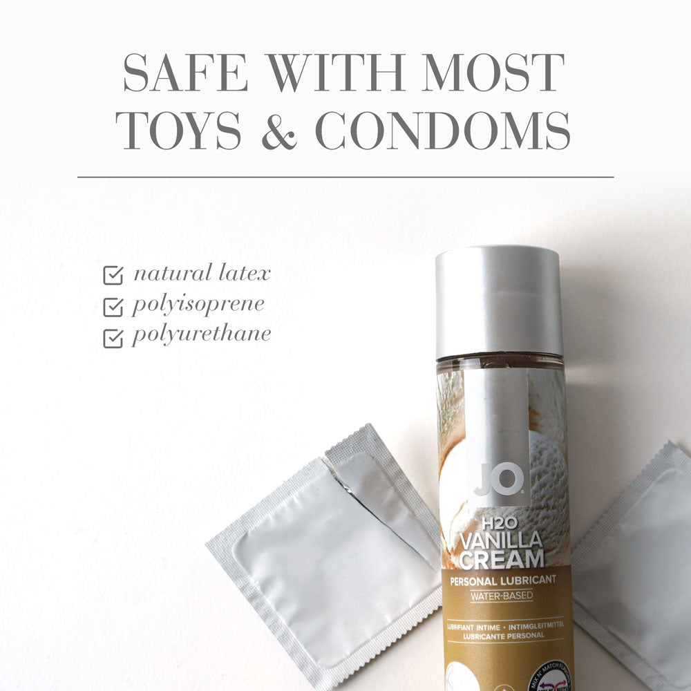 JO H2O Vanilla Cream (Vanilla) – Flavored Water-Based Lubricant 120 ml Bottle > Lube > Flavoured