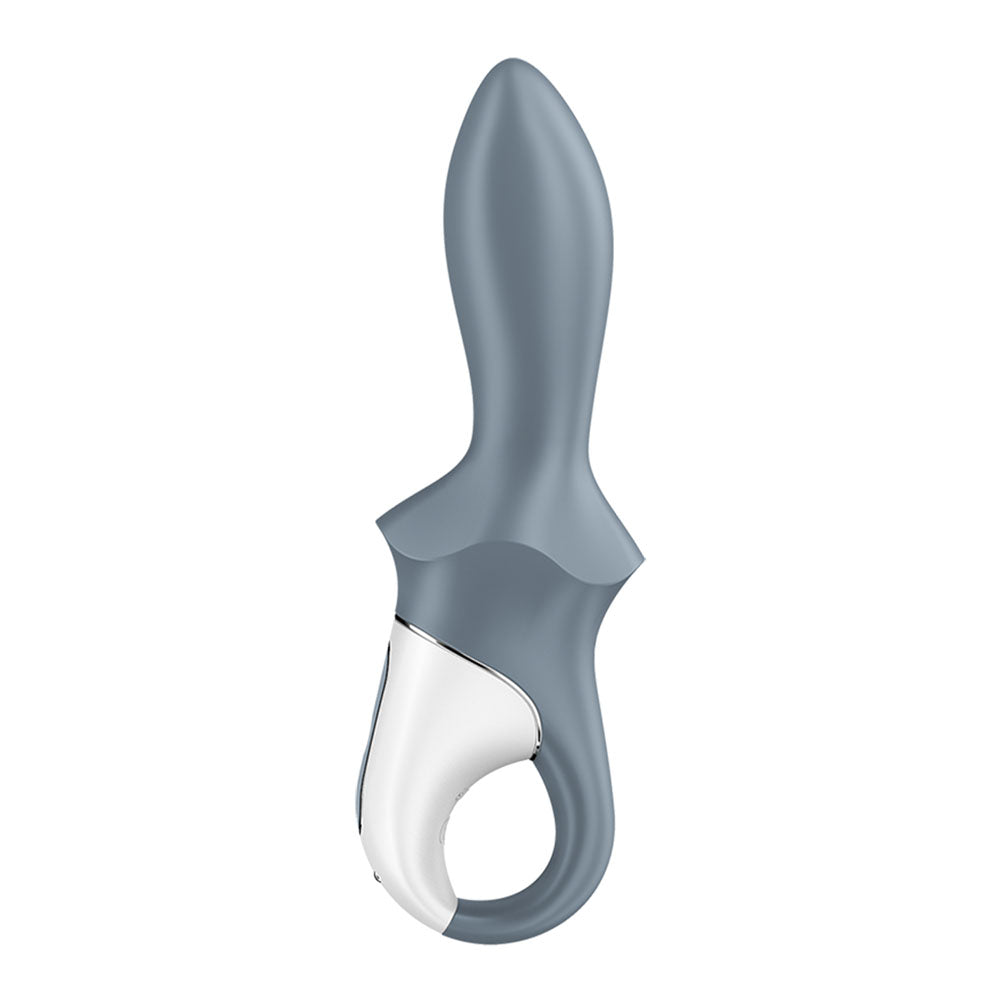 Satisfyer Air Pump Booty 1 Grey Inflatable Anal Vibrator 12 Vibes Butt Plugs - Vibrating