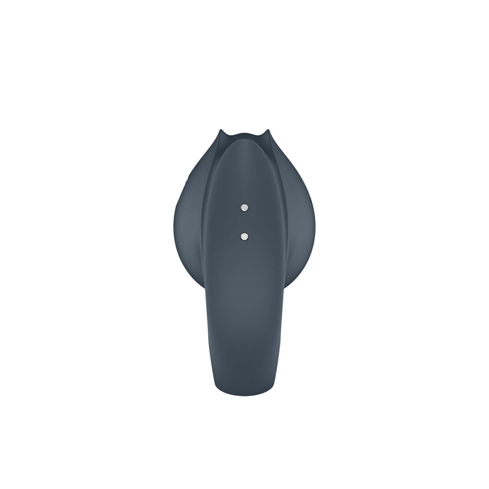 Satisfyer Perfect Pair 2 Grey USB Rechargeable Couples Ring Cock Rings Vibrating