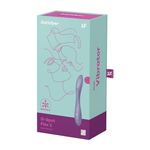 Satisfyer G-Spot Flex 2 Dark Violet Vibrator 8.5 Inches Default Title Vibrators - G Spot