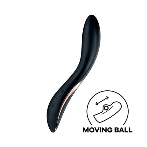 Satisfyer Rrrolling Explosion Black USB Rechargeable G-Spot Vibrator Default Title Vibrators