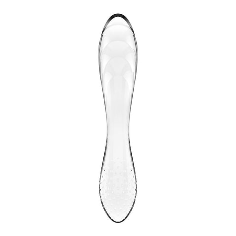 Satisfyer Dazzling Crystal 1 Double-Ended Glass Dildo > Sex Toys > Glass