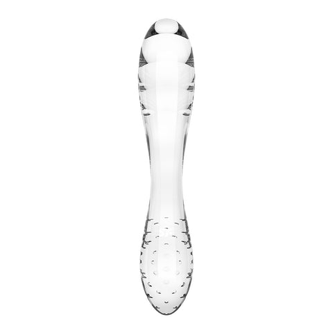 Satisfyer Dazzling Crystal 1 Double-Ended Glass Dildo > Sex Toys > Glass