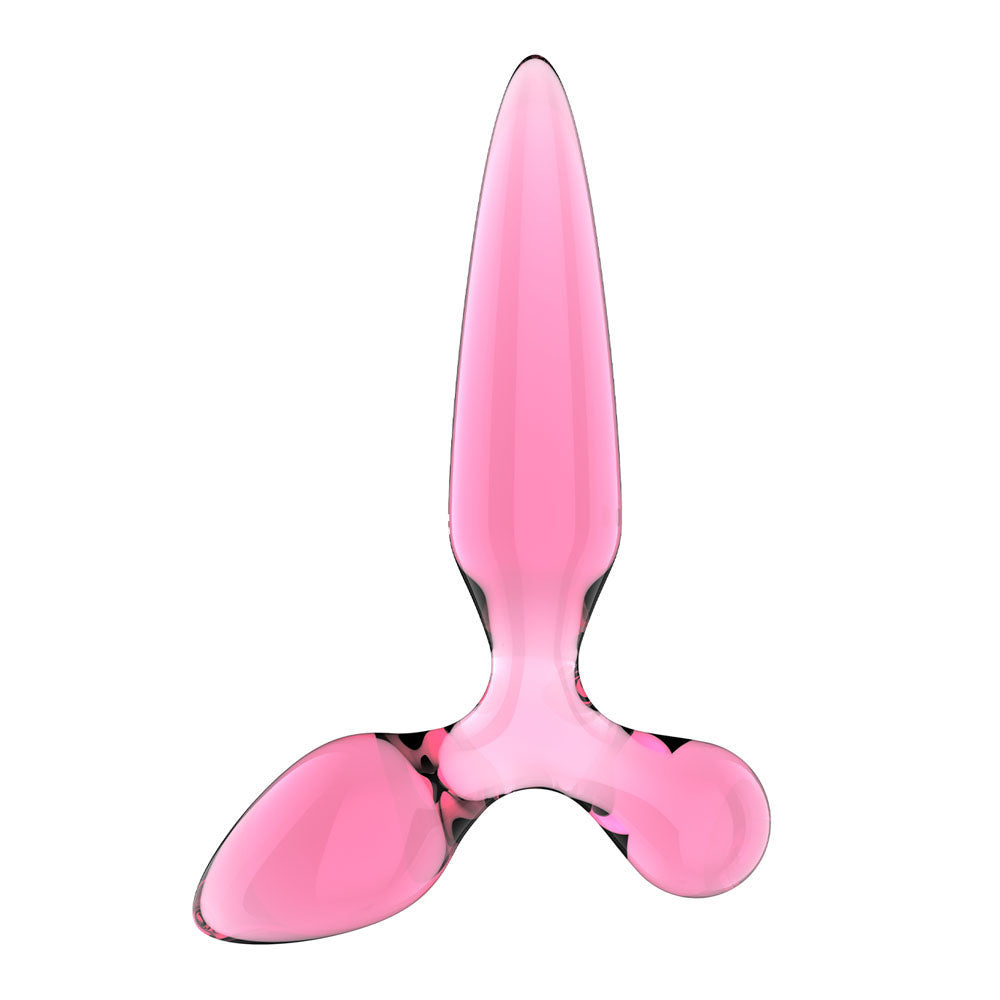 Satisfyer Triple Crystal 2 Pink – Glass Dildo > Glass > Dildos