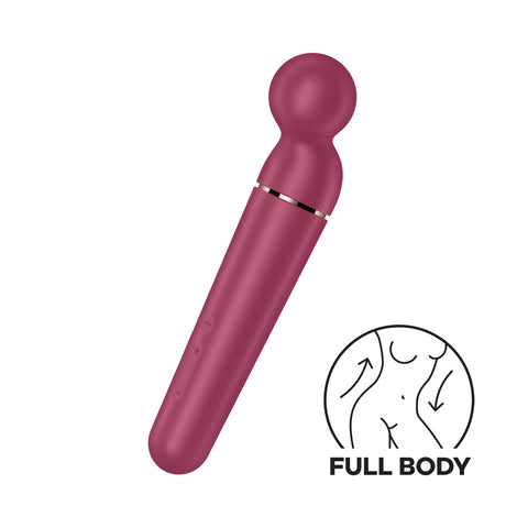 Satisfyer Planet Wand-er Berry Massager for Full-Body Use Electric Massager