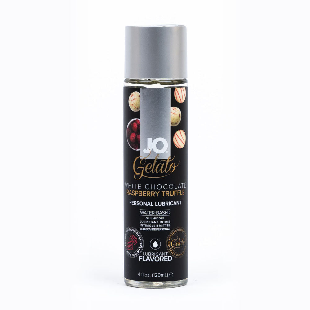 JO Gelato White Chocolate Raspberry (120 ml) – Flavored Water-Based Lubricant Default Title > Lube > Flavoured