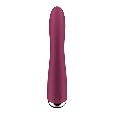 Satisfyer Spinning Vibe 1 Red G-Spot Vibrator 8.6 Inches STIMULATORS