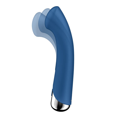 Satisfyer Spinning G-Spot 1 - Blue Vibrators - G Spot