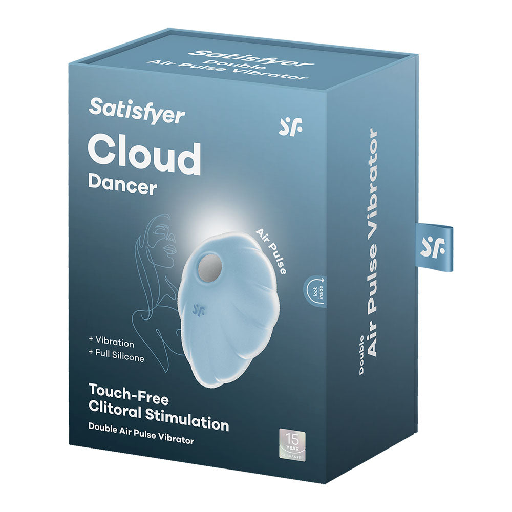 Satisfyer Cloud Dancer - Air Pulse Stimulator > Vibrators > Vibrating Pads