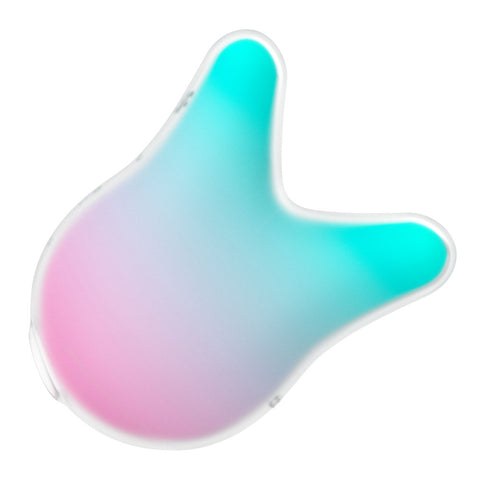 Satisfyer Mermaid Vibes USB Rechargeable Air Pulse Stimulator Mint/Pink AIR PULSATION