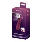 Satisfyer Pro 2 Gen 3 – App-Controlled Rechargeable Clitoral Stimulator > Sex Toys For Ladies > Air Pulsation