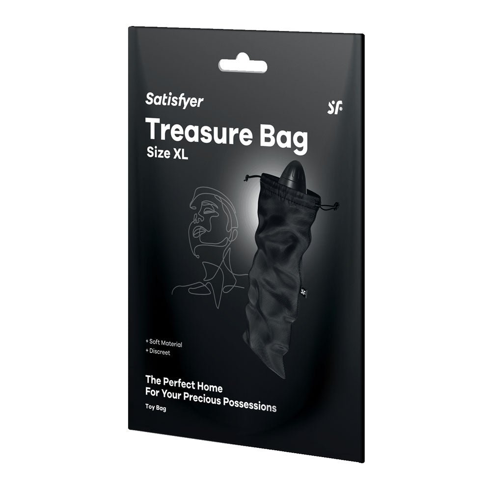 Treasure Bag Black Extra Large for Storing Pleasure Products Default Title > Essentials > Toy Storage